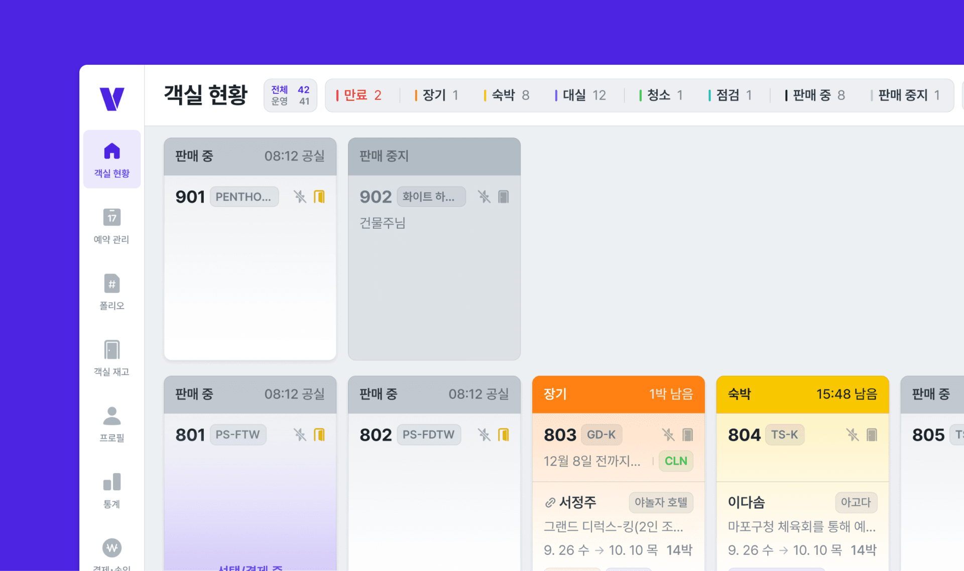 VPMS – 숙박업의 미래